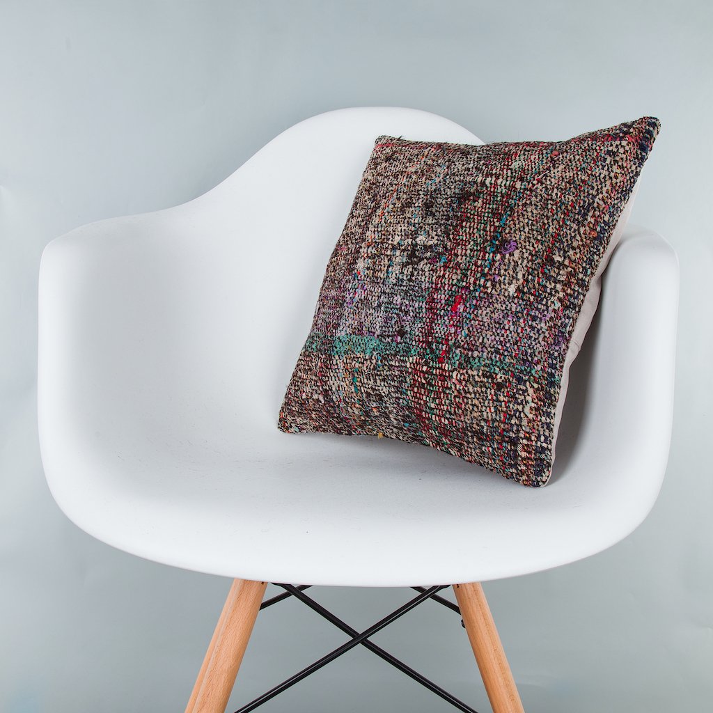 Contemporary_Multiple Color_Kilim Pillow Cover_16x16_Z1006_7667