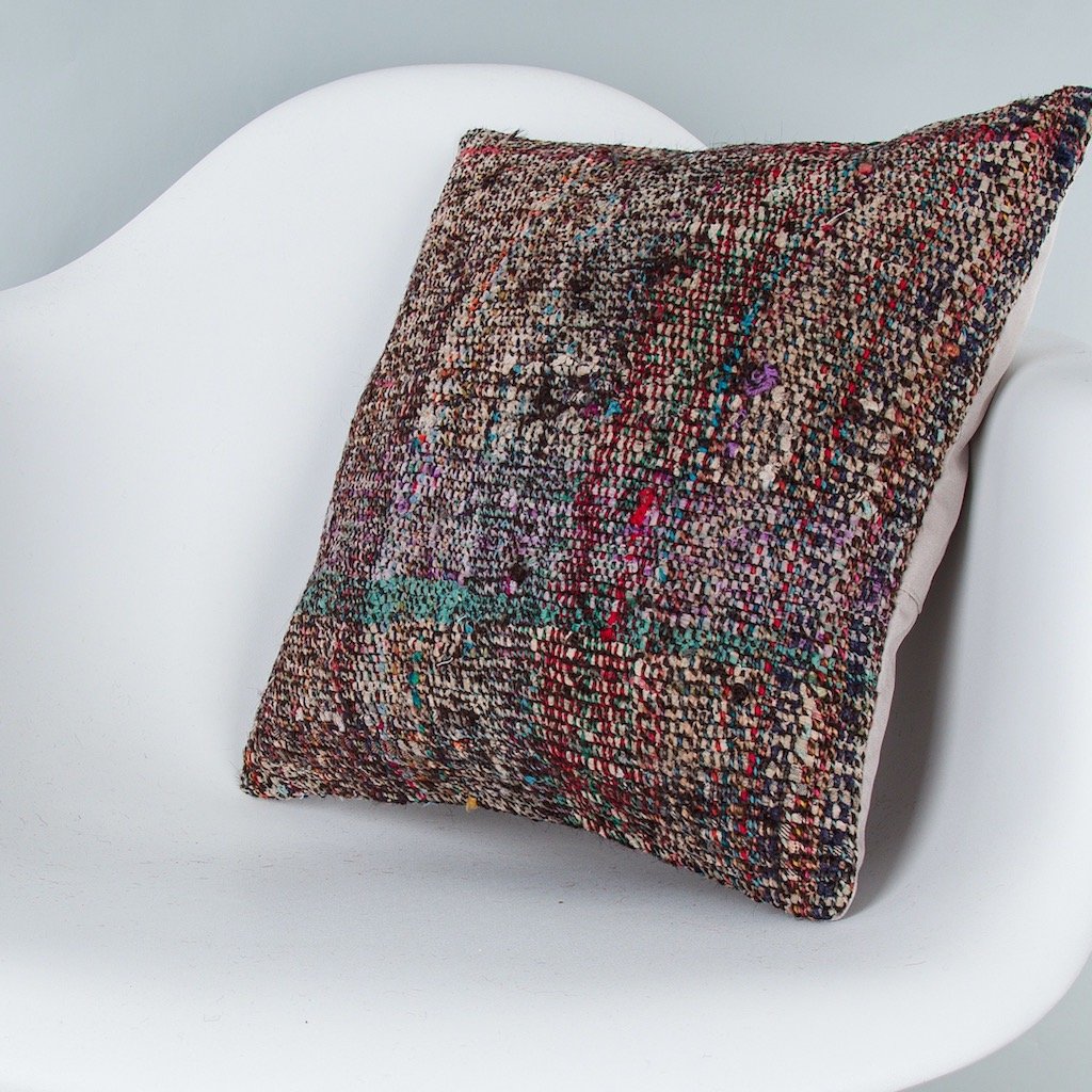 Contemporary_Multiple Color_Kilim Pillow Cover_16x16_Z1006_7667