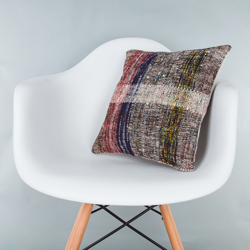 Contemporary_Multiple Color_Kilim Pillow Cover_16x16_Z1006_7668