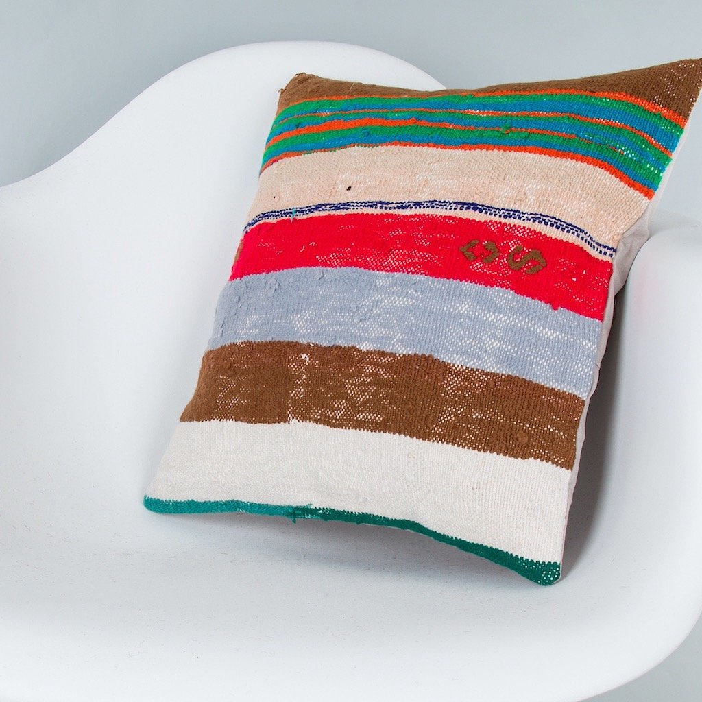 Contemporary_Multiple Color_Kilim Pillow Cover_16x16_Z1006_7674