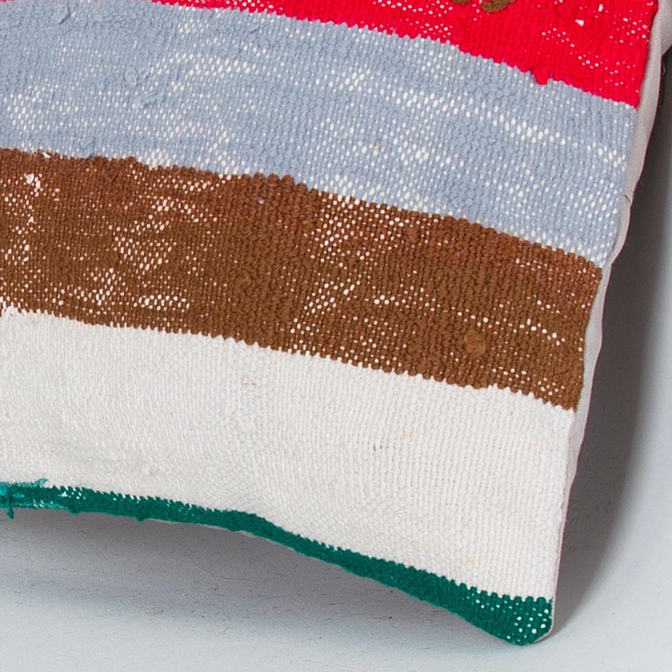 Contemporary_Multiple Color_Kilim Pillow Cover_16x16_Z1006_7674