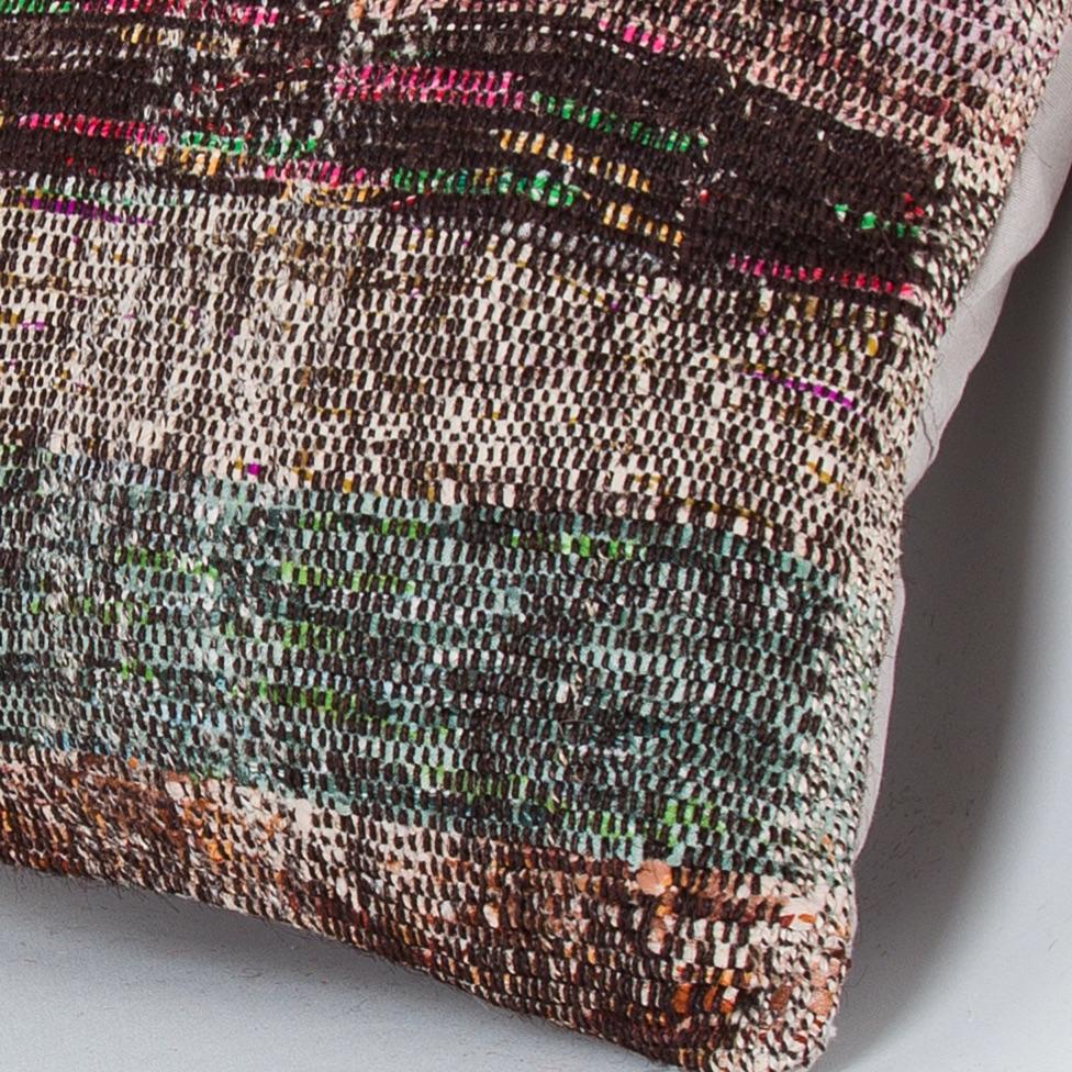 Contemporary_Multiple Color_Kilim Pillow Cover_16x16_Z1006_7678