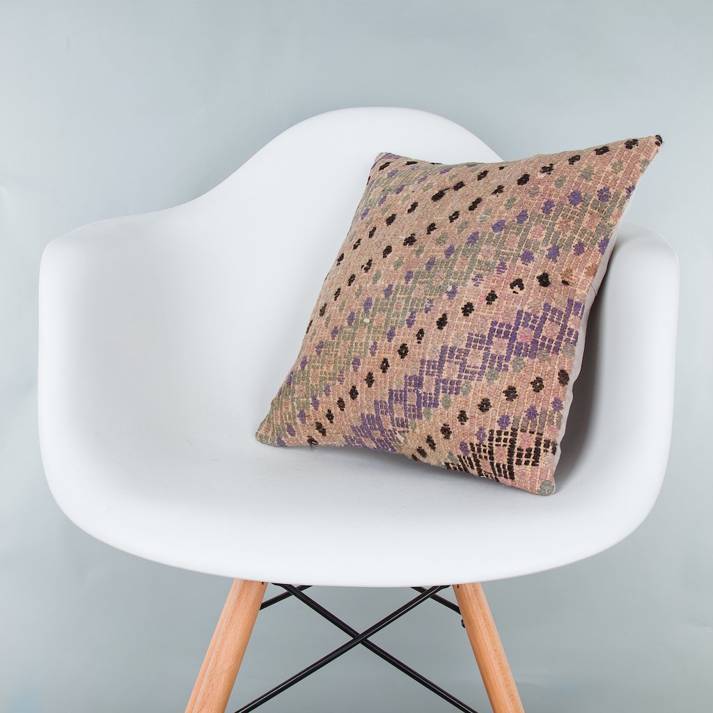 Contemporary_Multiple Color_Kilim Pillow Cover_16x16_Z1006_7721