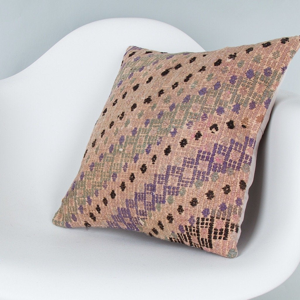 Contemporary_Multiple Color_Kilim Pillow Cover_16x16_Z1006_7721