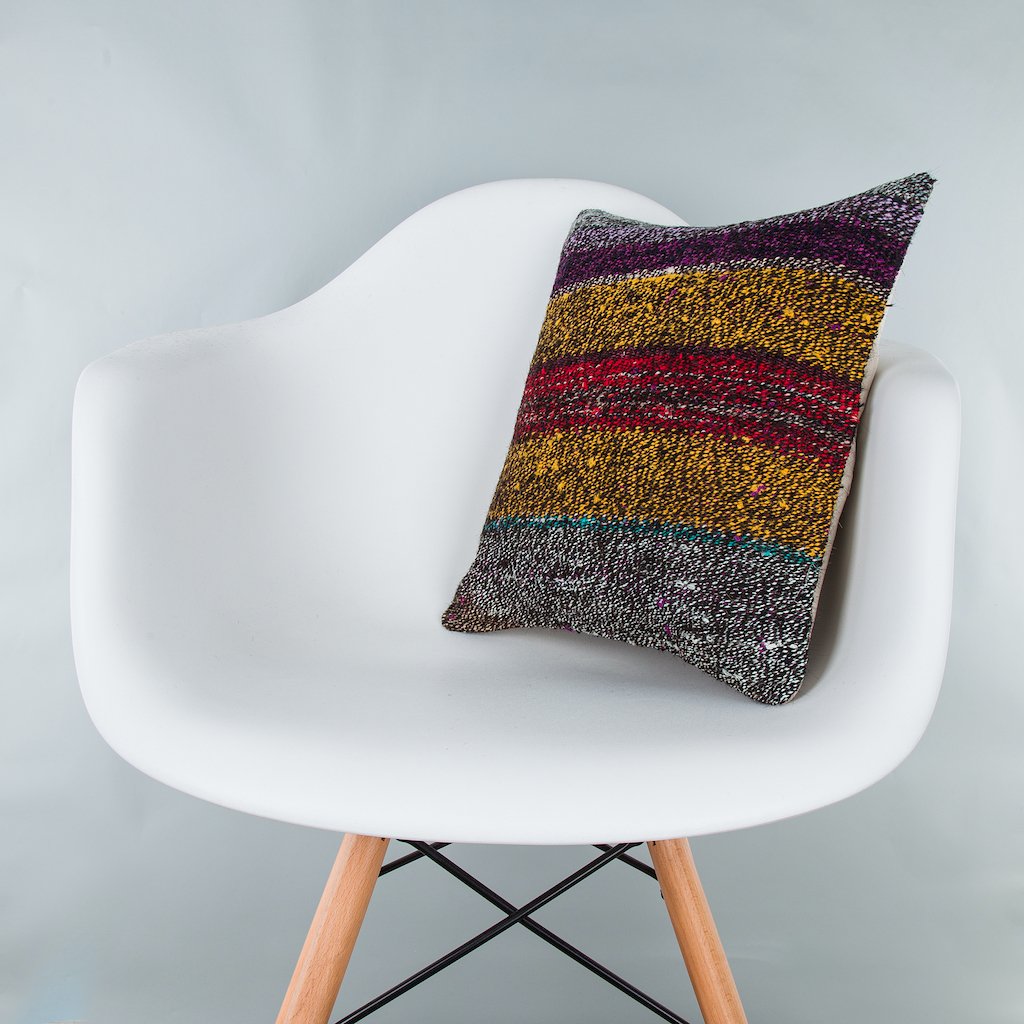 Contemporary_Multiple Color_Kilim Pillow Cover_16x16_Z1006_7777