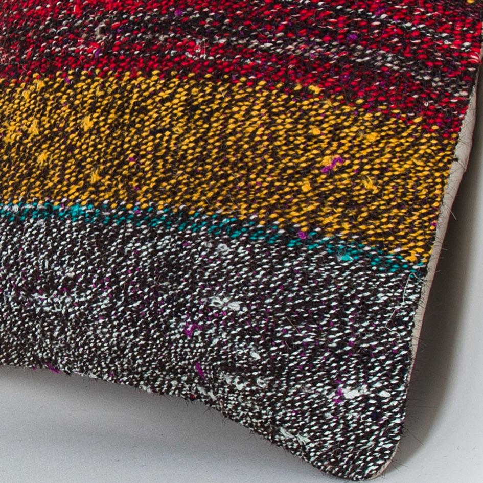 Contemporary_Multiple Color_Kilim Pillow Cover_16x16_Z1006_7777