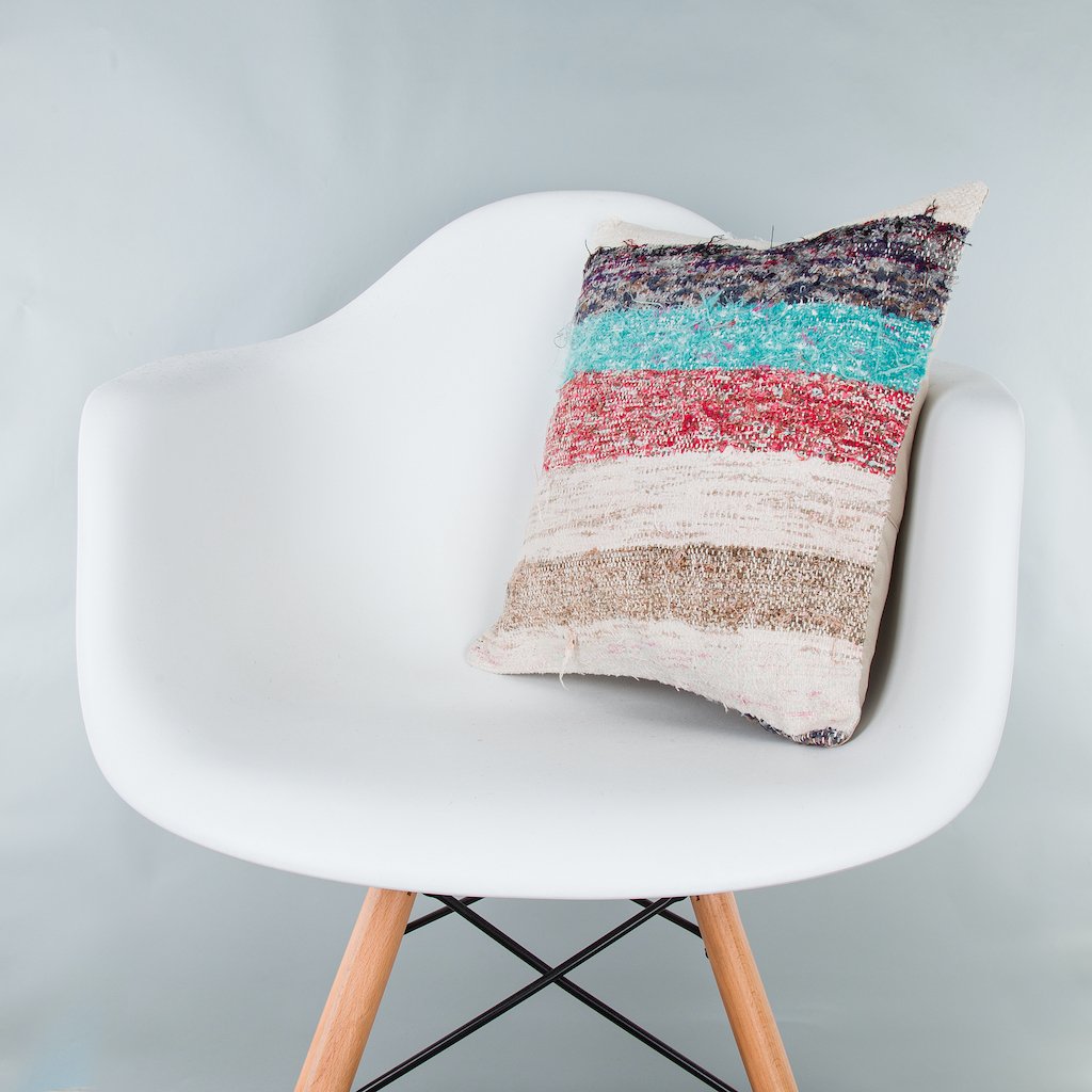 Contemporary_Multiple Color_Kilim Pillow Cover_16x16_Z1006_7792