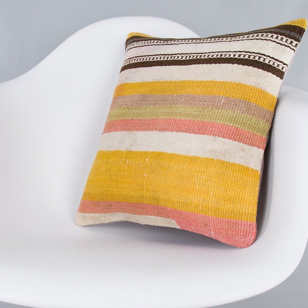 Contemporary_Multiple Color_Kilim Pillow Cover_16x16_Z1006_7861