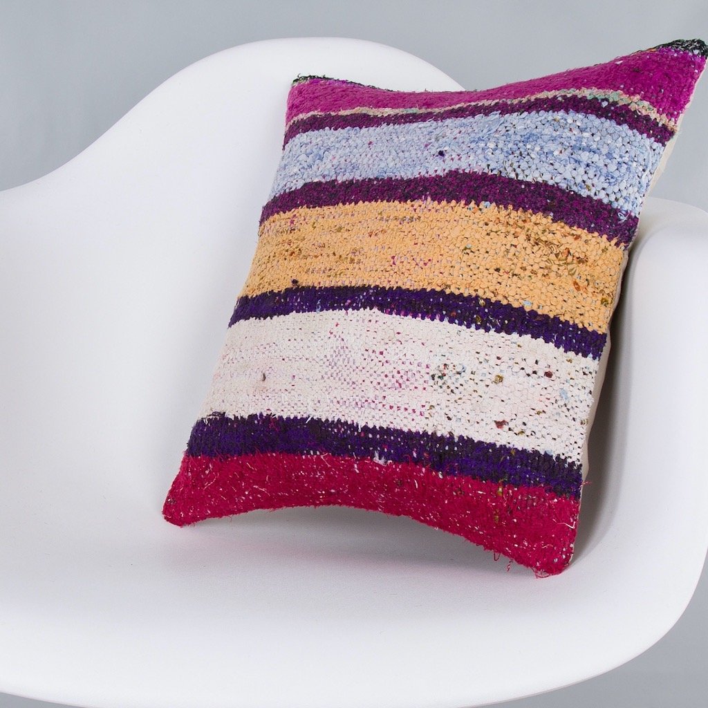 Contemporary_Multiple Color_Kilim Pillow Cover_16x16_Z1006_7866