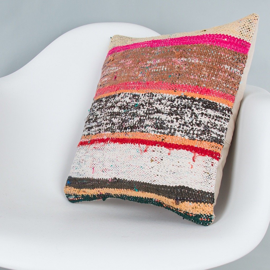 Contemporary_Multiple Color_Kilim Pillow Cover_16x16_Z1006_7983