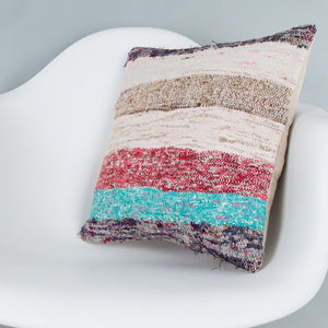 Contemporary_Multiple Color_Kilim Pillow Cover_16x16_Z1006_7985