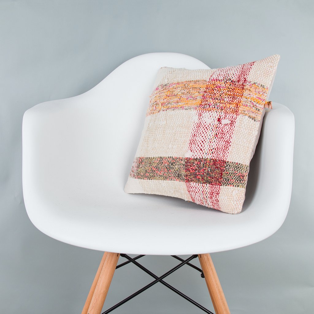 Contemporary_Multiple Color_Kilim Pillow Cover_16x16_Z1006_7995