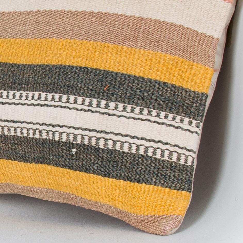 Contemporary_Multiple Color_Kilim Pillow Cover_16x16_Z1006_7996