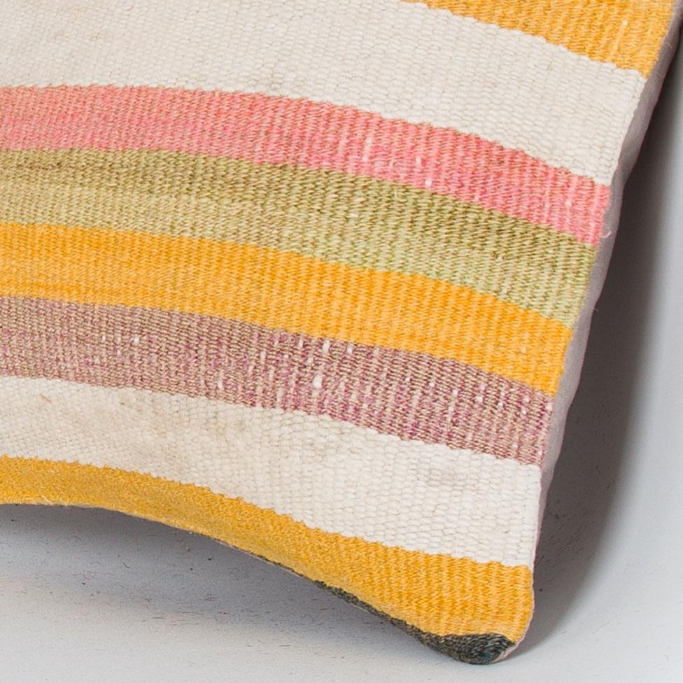 Contemporary_Multiple Color_Kilim Pillow Cover_16x16_Z1006_8116