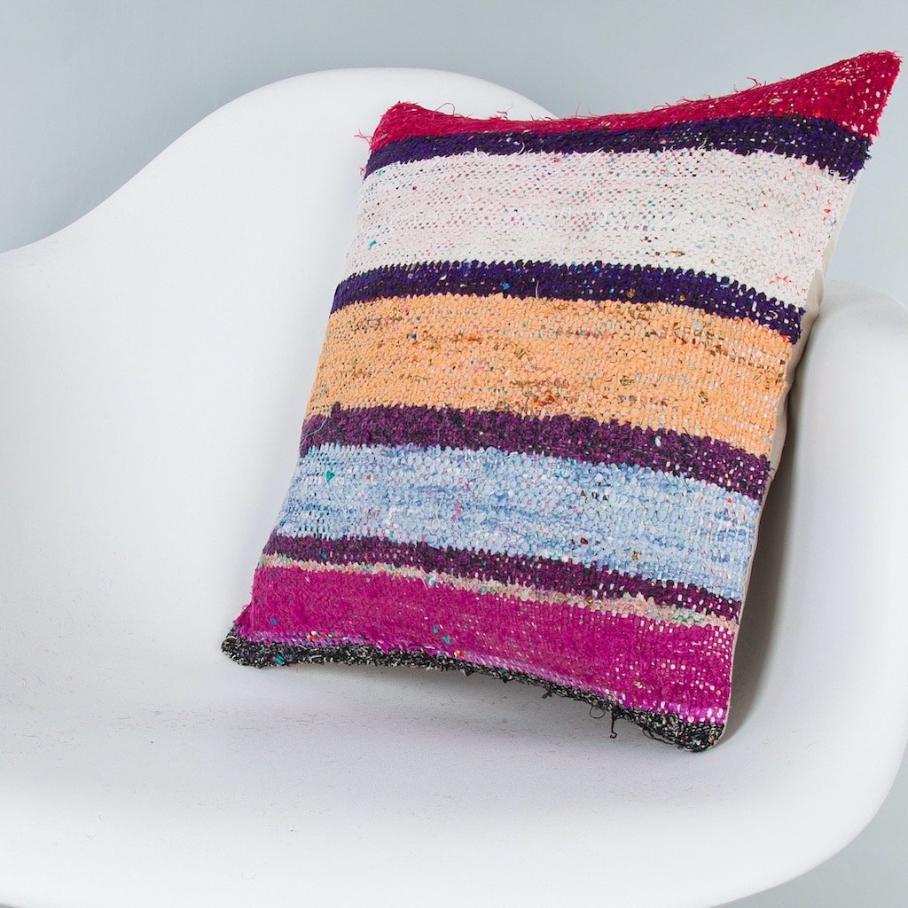 Contemporary_Multiple Color_Kilim Pillow Cover_16x16_Z1006_8122