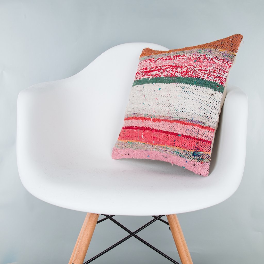 Contemporary_Multiple Color_Kilim Pillow Cover_16x16_Z1006_8123