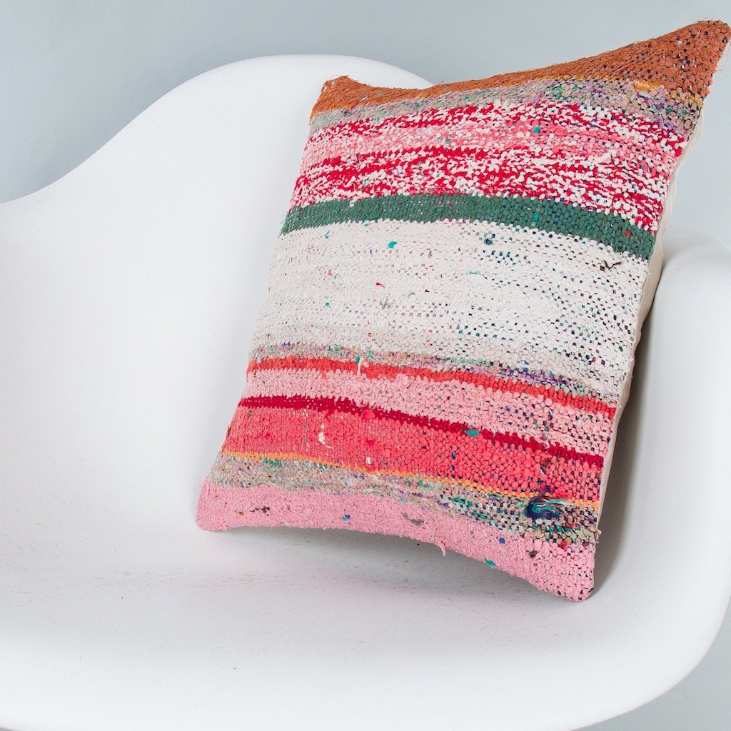 Contemporary_Multiple Color_Kilim Pillow Cover_16x16_Z1006_8123