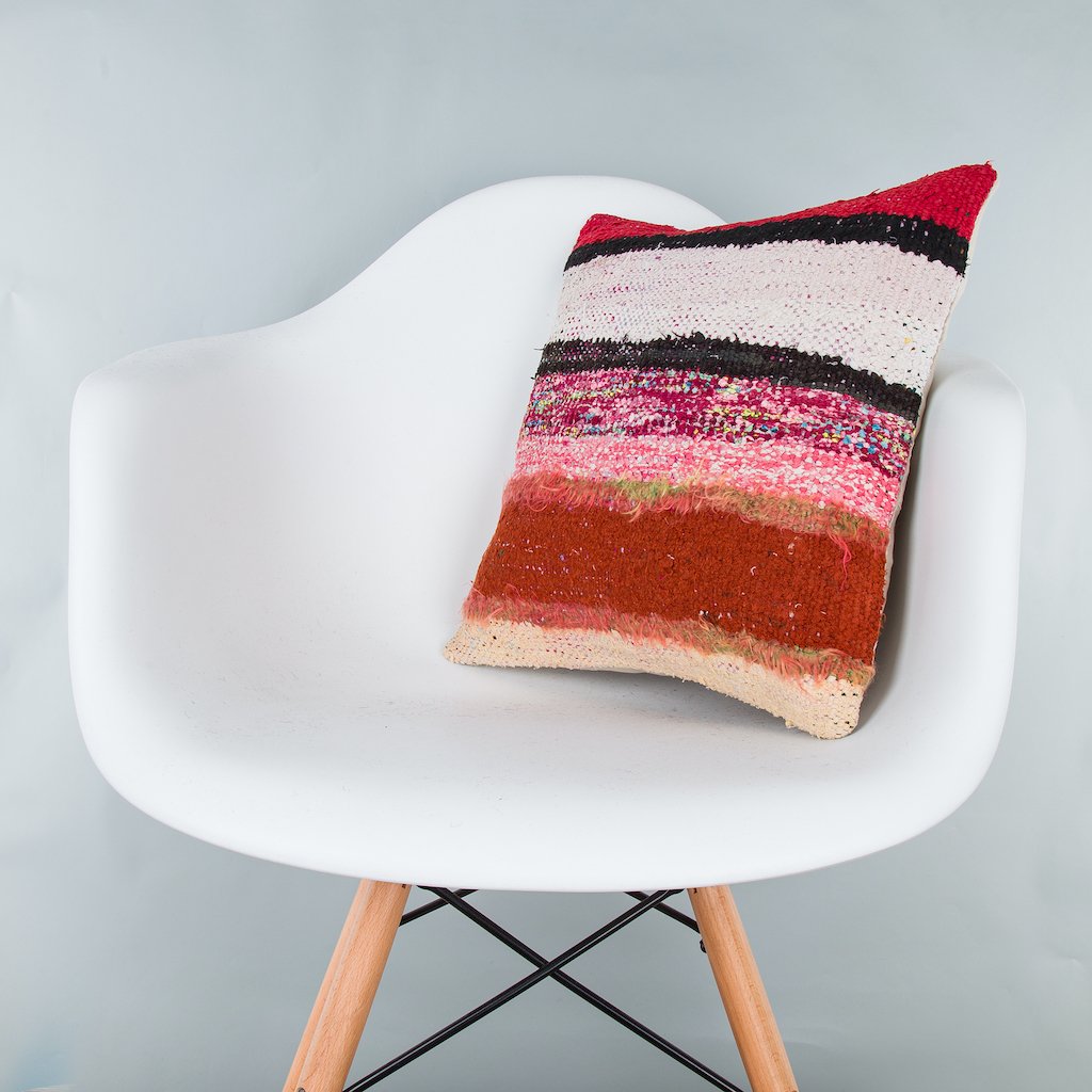 Contemporary_Multiple Color_Kilim Pillow Cover_16x16_Z1006_8127