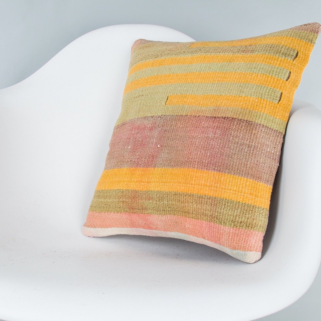 Contemporary_Multiple Color_Kilim Pillow Cover_16x16_Z1006_8128