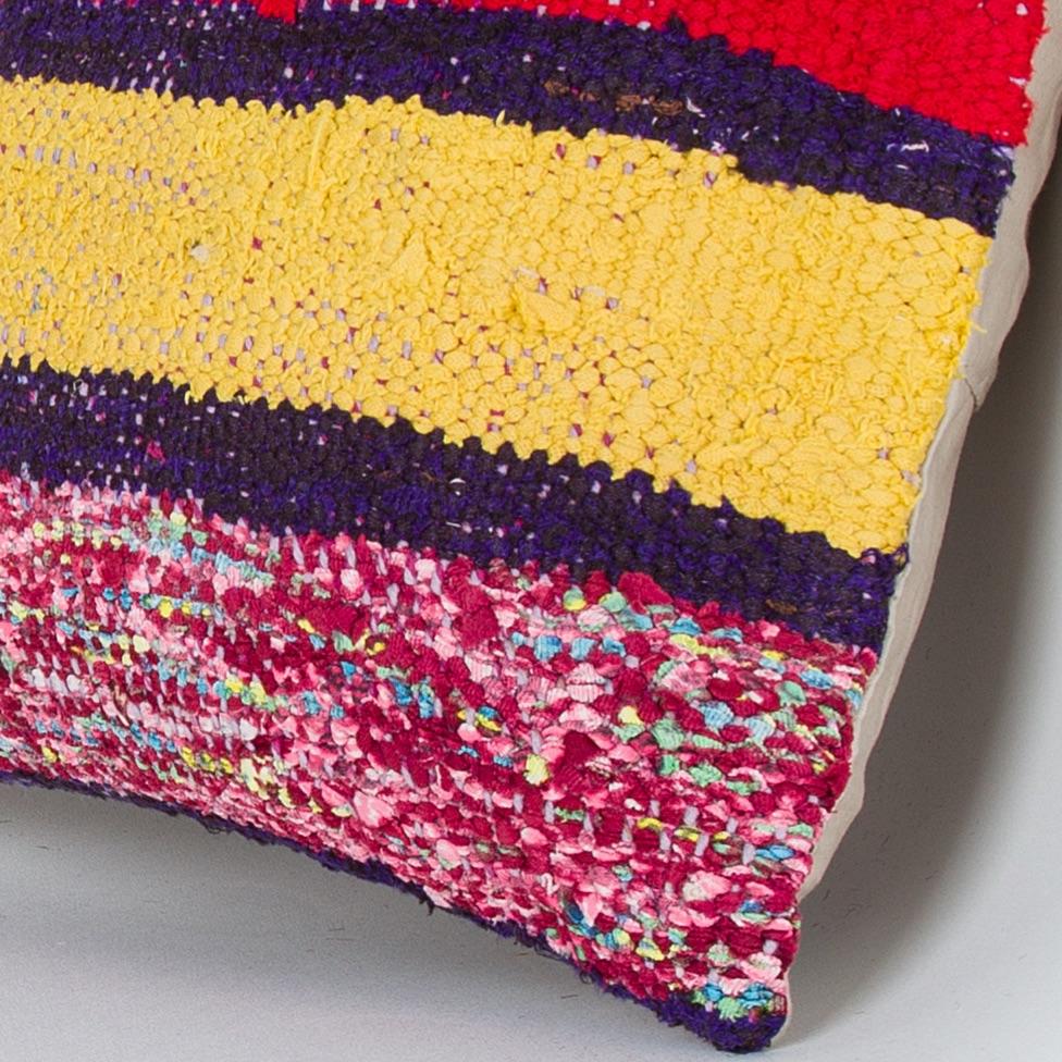 Contemporary_Multiple Color_Kilim Pillow Cover_16x16_Z1006_8171