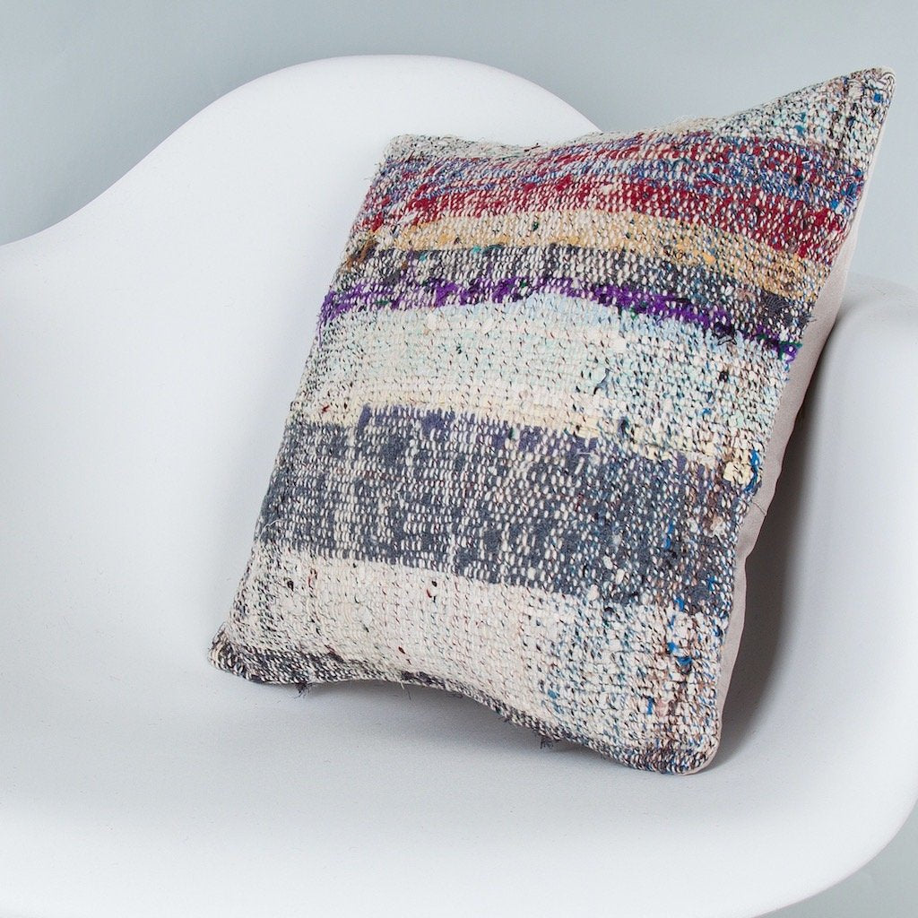 Contemporary_Multiple Color_Kilim Pillow Cover_16x16_Z1006_8177