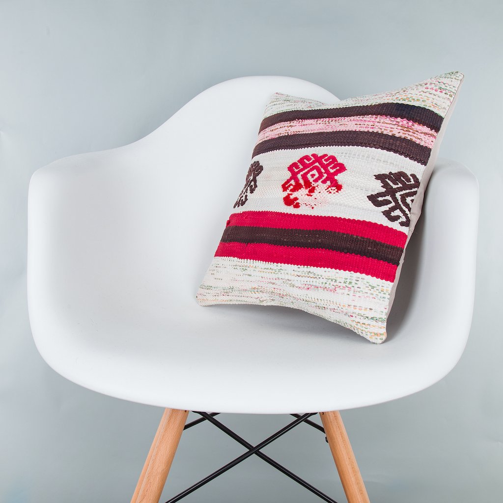 Contemporary_Multiple Color_Kilim Pillow Cover_16x16_Z1006_8181