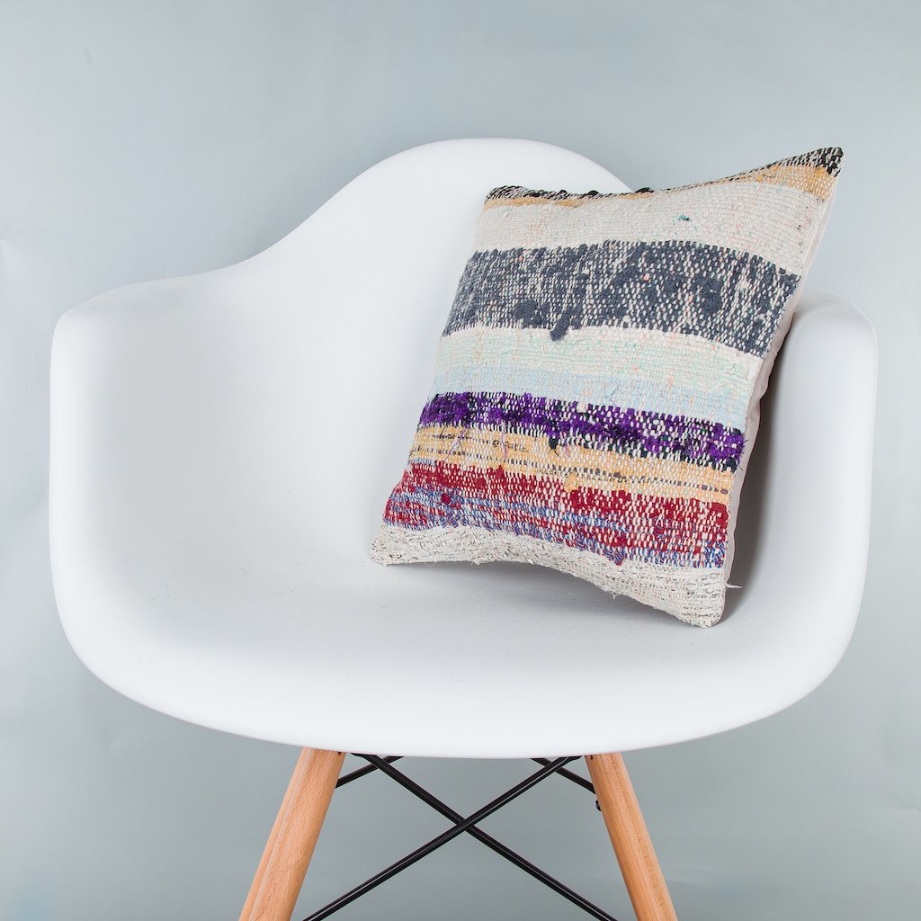 Contemporary_Multiple Color_Kilim Pillow Cover_16x16_Z1006_8204