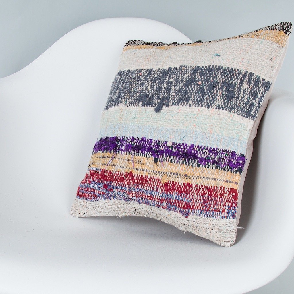Contemporary_Multiple Color_Kilim Pillow Cover_16x16_Z1006_8204