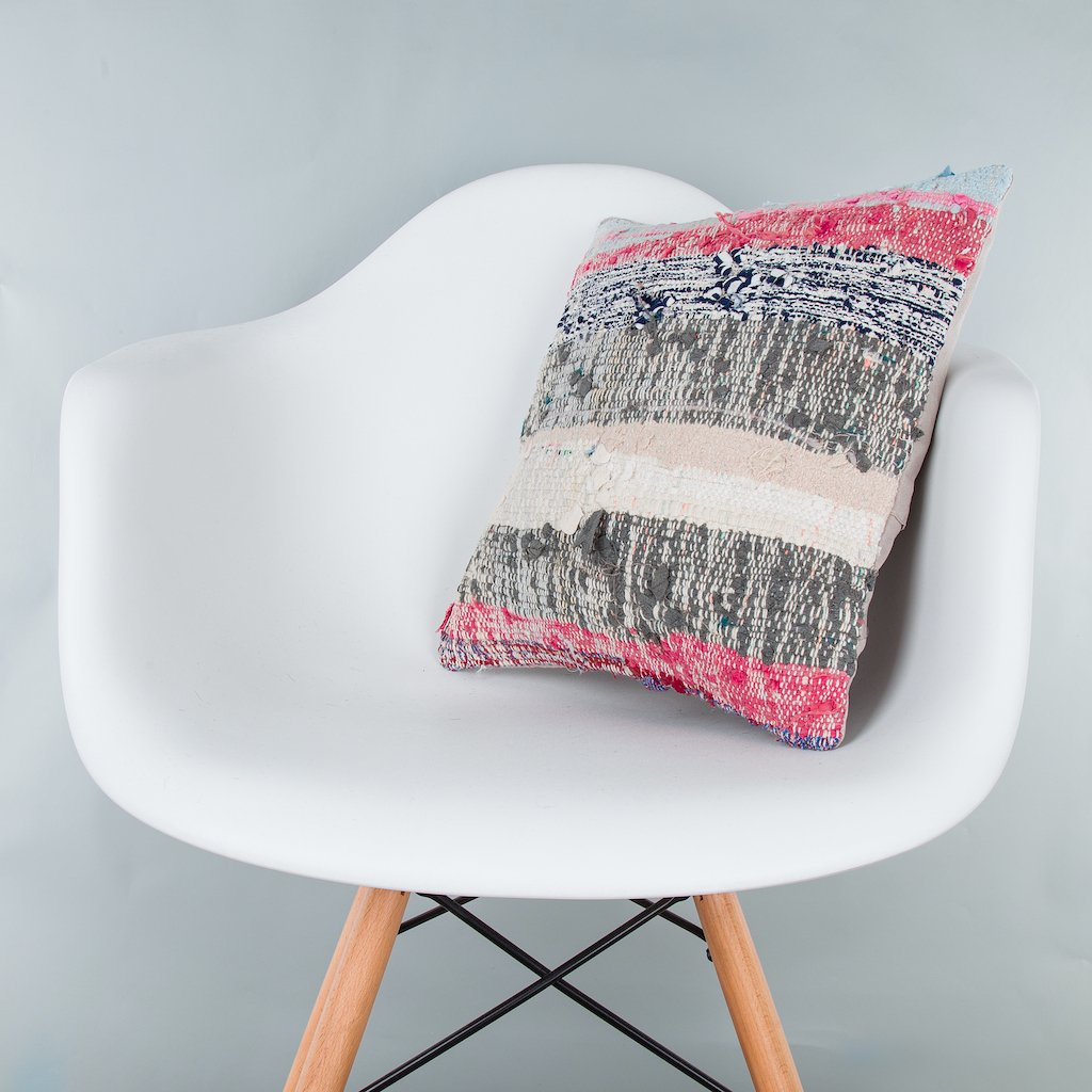 Contemporary_Multiple Color_Kilim Pillow Cover_16x16_Z1006_8205