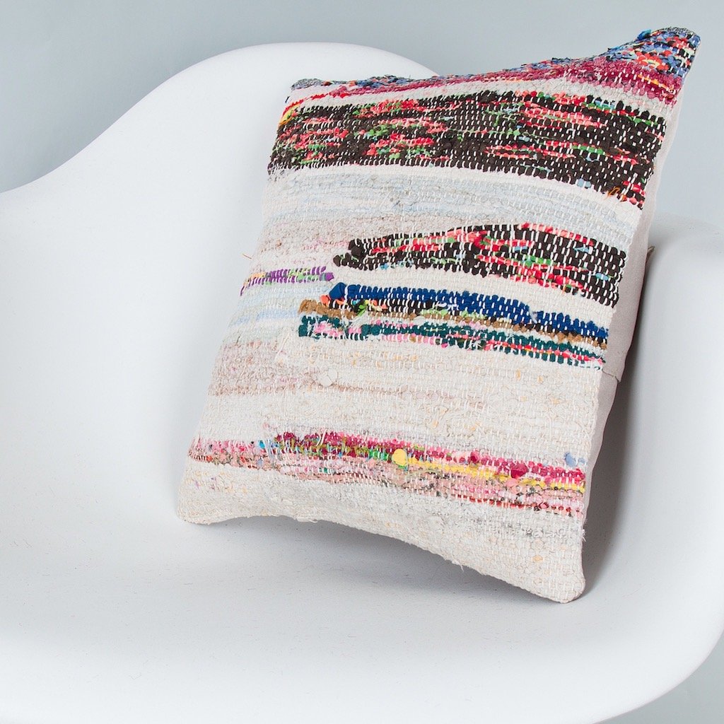Contemporary_Multiple Color_Kilim Pillow Cover_16x16_Z1006_8315