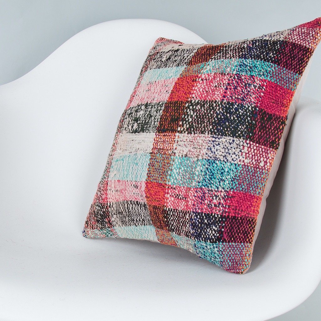 Contemporary_Multiple Color_Kilim Pillow Cover_16x16_Z1006_8328