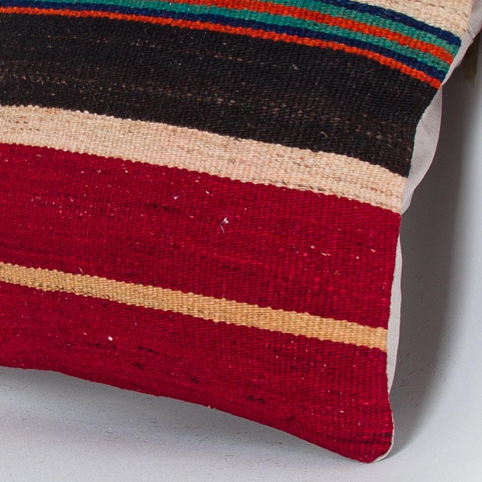Contemporary_Multiple Color_Kilim Pillow Cover_16x16_Z1006_8329