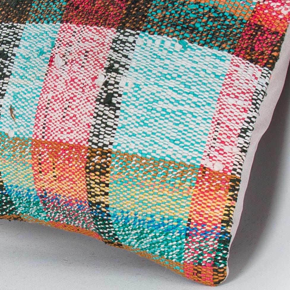 Contemporary_Multiple Color_Kilim Pillow Cover_16x16_Z1006_8335