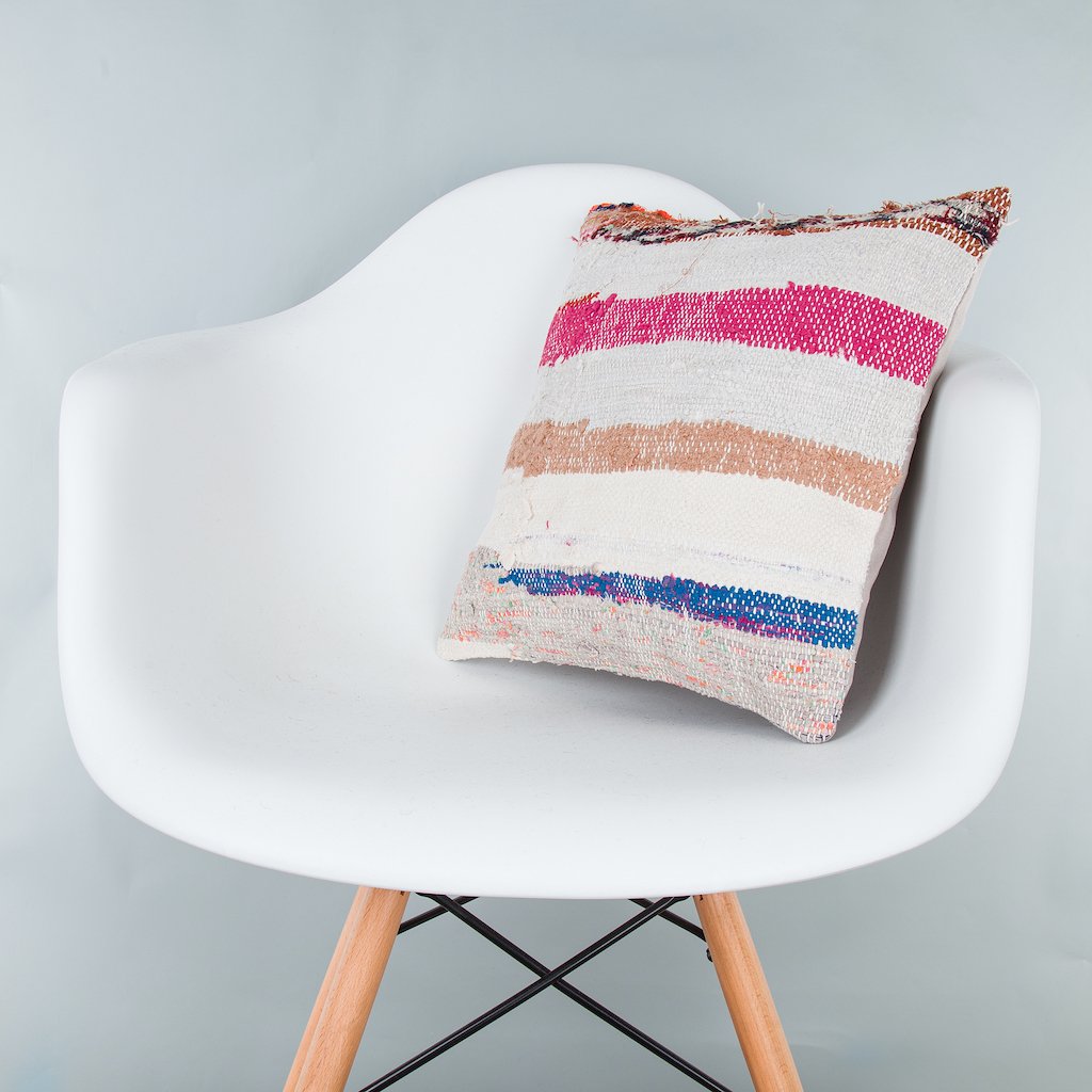 Contemporary_Multiple Color_Kilim Pillow Cover_16x16_Z1006_8336