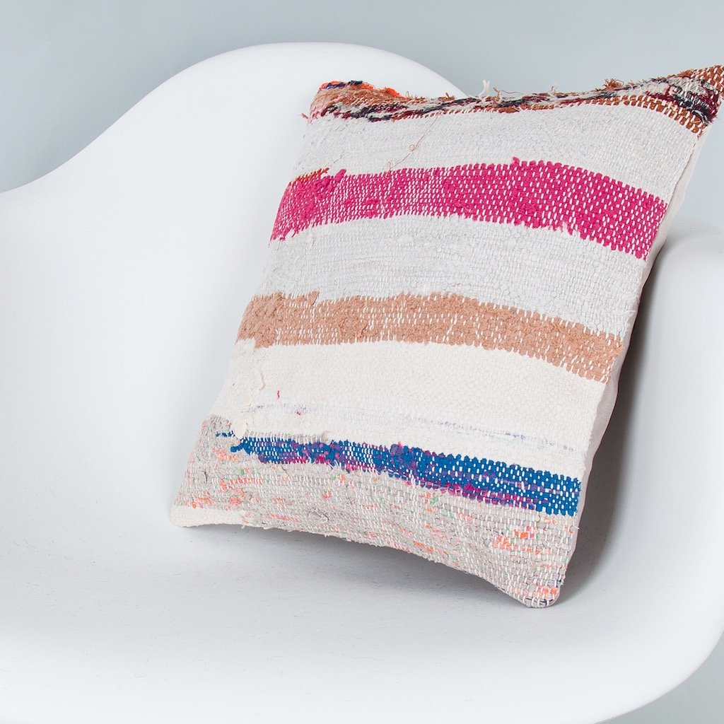 Contemporary_Multiple Color_Kilim Pillow Cover_16x16_Z1006_8336