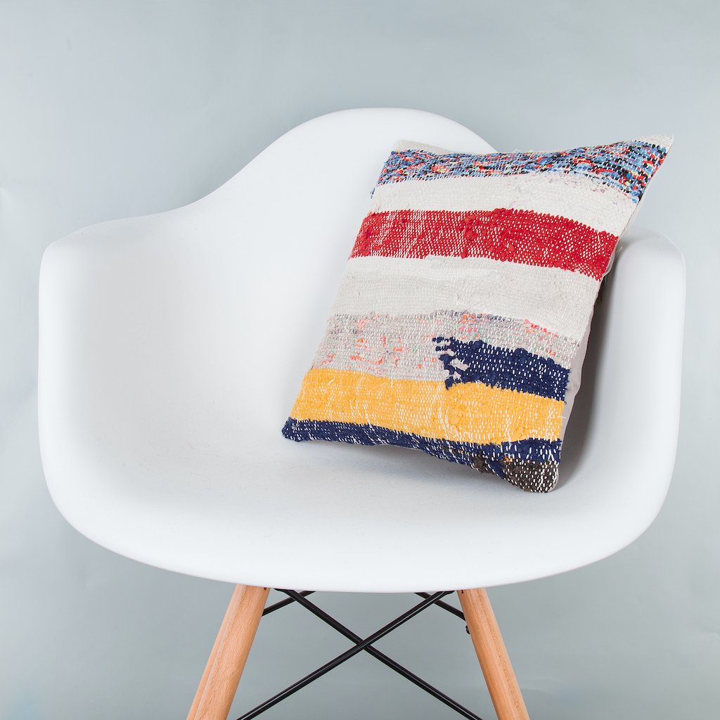 Contemporary_Multiple Color_Kilim Pillow Cover_16x16_Z1006_8337