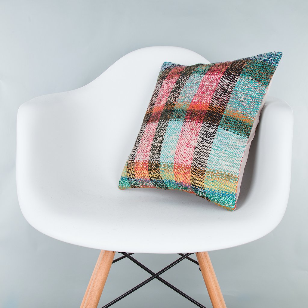 Contemporary_Multiple Color_Kilim Pillow Cover_16x16_Z1006_8340