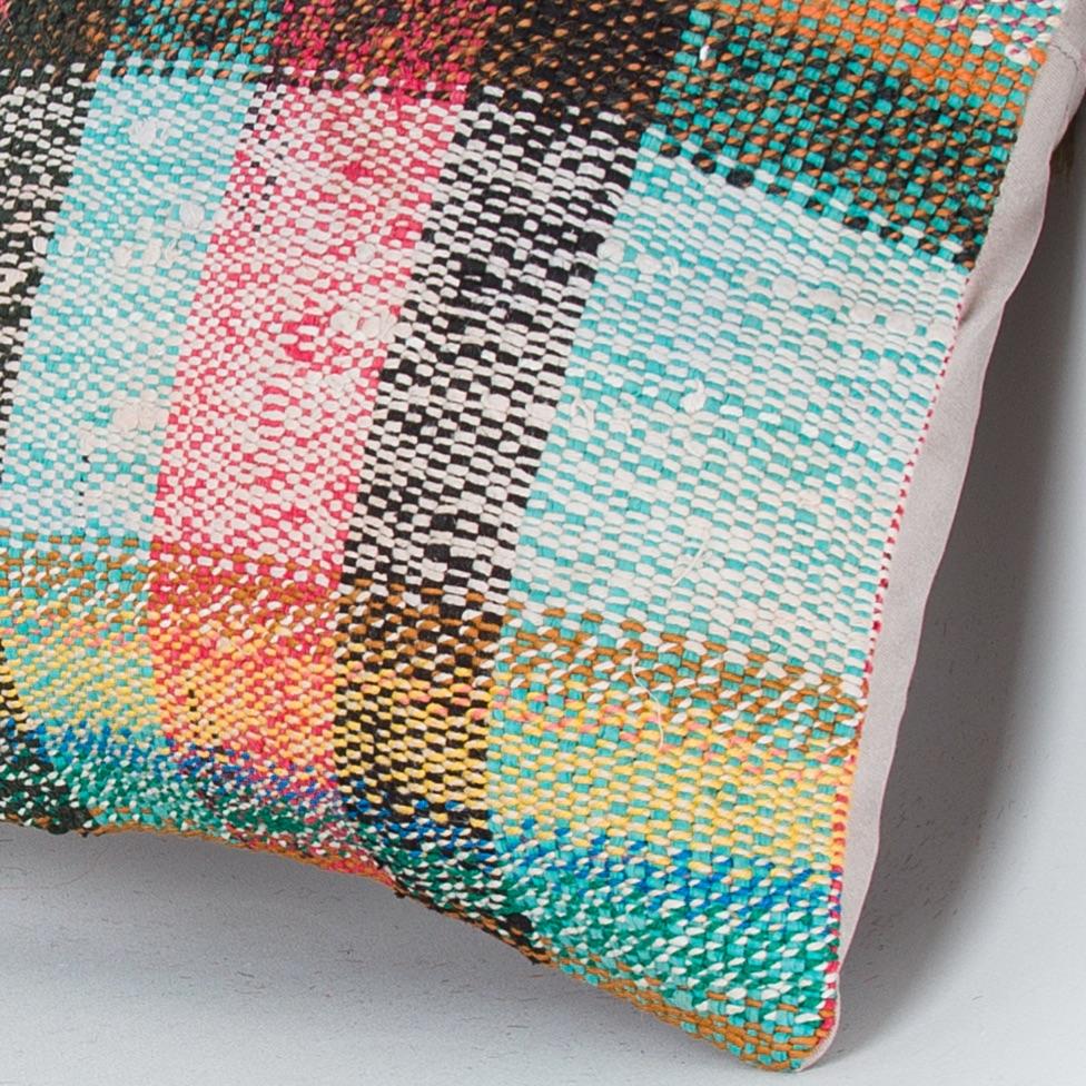 Contemporary_Multiple Color_Kilim Pillow Cover_16x16_Z1006_8340