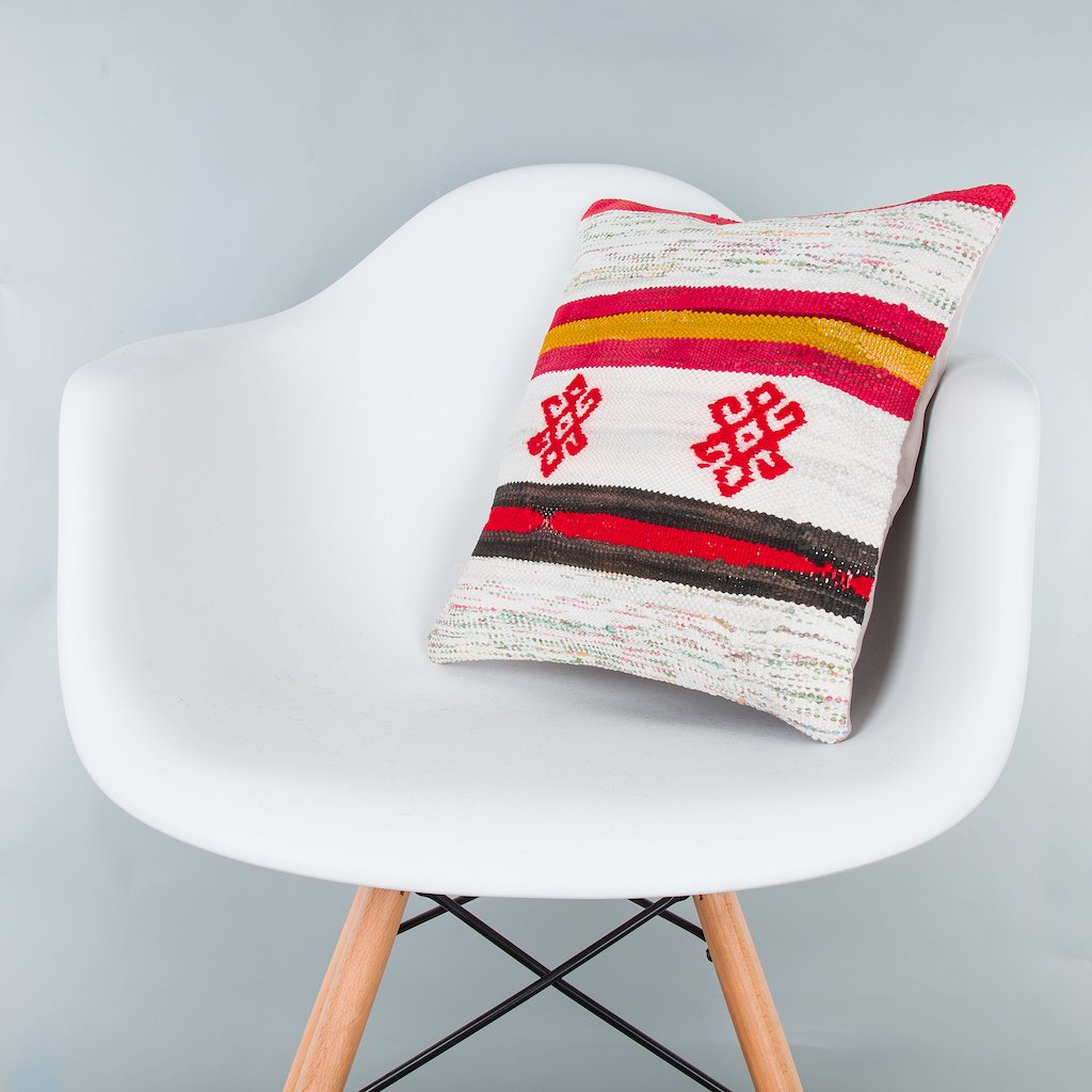 Contemporary_Multiple Color_Kilim Pillow Cover_16x16_Z1006_8343