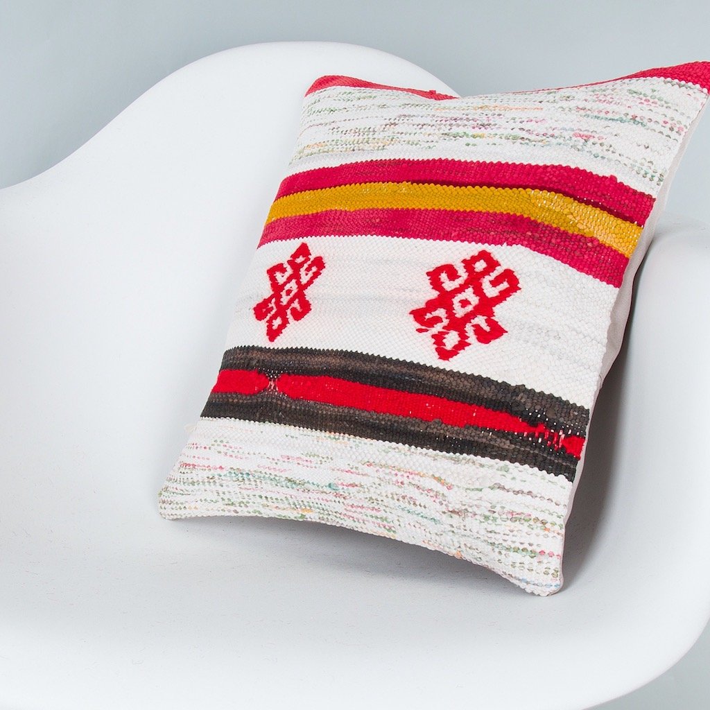 Contemporary_Multiple Color_Kilim Pillow Cover_16x16_Z1006_8343