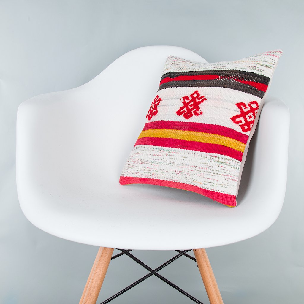 Contemporary_Multiple Color_Kilim Pillow Cover_16x16_Z1006_8346