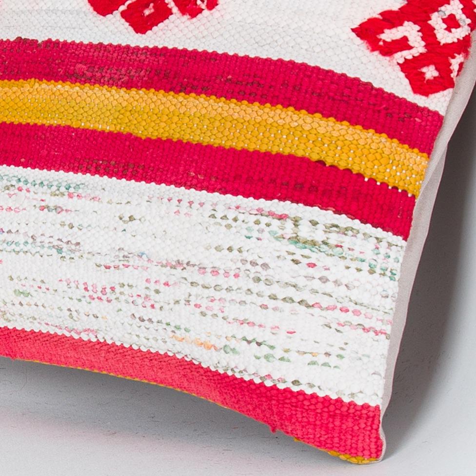 Contemporary_Multiple Color_Kilim Pillow Cover_16x16_Z1006_8346