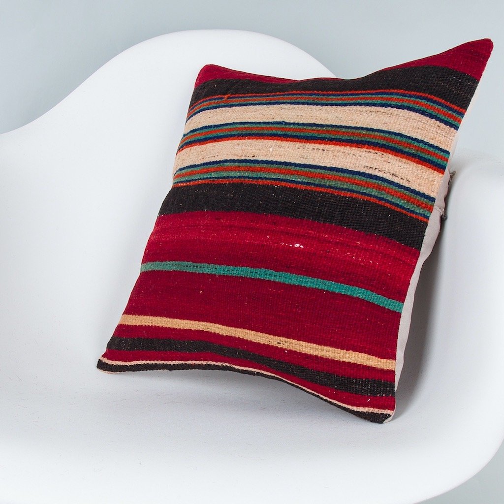 Contemporary_Multiple Color_Kilim Pillow Cover_16x16_Z1006_8349