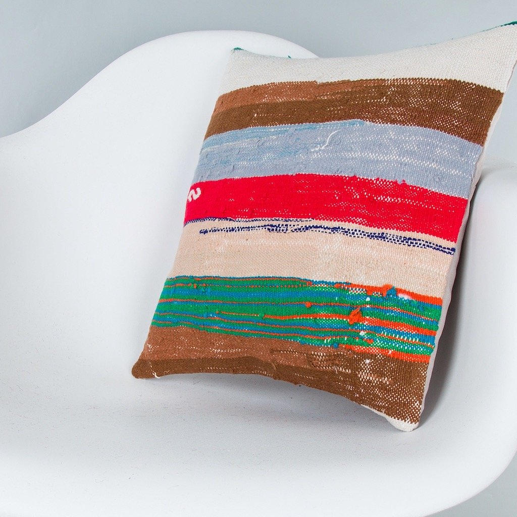 Contemporary_Multiple Color_Kilim Pillow Cover_16x16_Z1006_8419