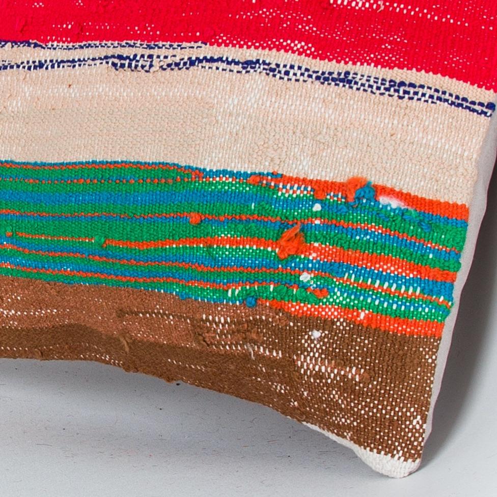 Contemporary_Multiple Color_Kilim Pillow Cover_16x16_Z1006_8419