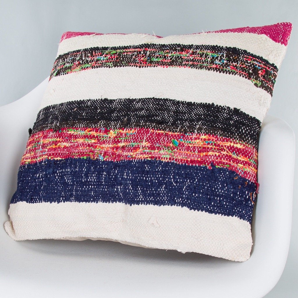Contemporary_Multiple Color_Kilim Pillow Cover_20x20_Z1006_8962
