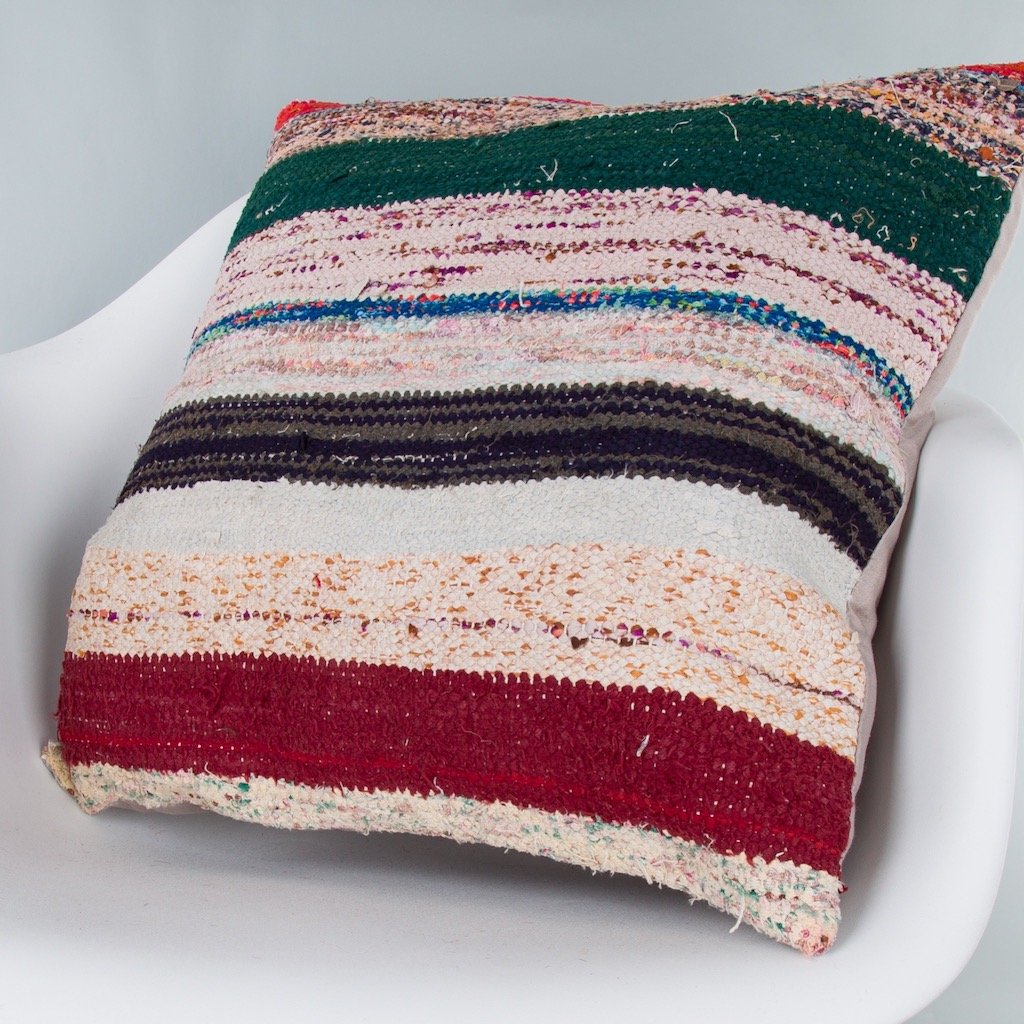 Contemporary_Multiple Color_Kilim Pillow Cover_20x20_Z1006_9306