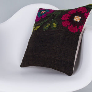 Geometric_Multiple Color_Kilim Pillow Cover_16x16_Z1001_7277