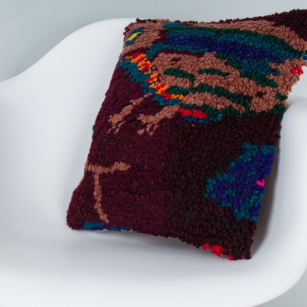 Geometric_Multiple Color_Kilim Pillow Cover_16x16_Z1001_7735