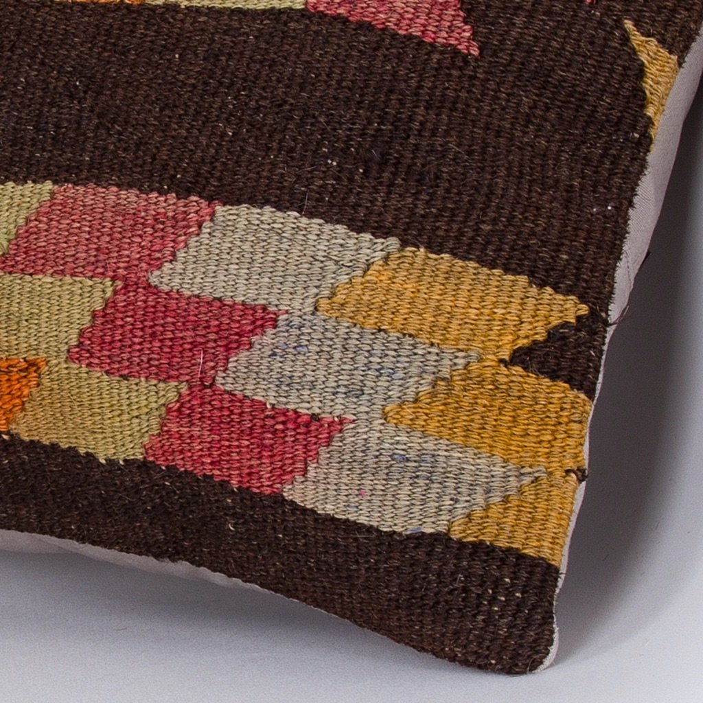 Geometric_Multiple Color_Kilim Pillow Cover_16x16_Z1010_7285